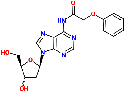 MC081301 N6-Phenoxyacetyl-2'-deoxyadenosine (图片) MC081301 N6-Phenoxyacetyl-2'-deoxyadenosine